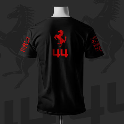 Legend's Classic New F1 Racing Team Edition Black Cotton T-shirt 2.0